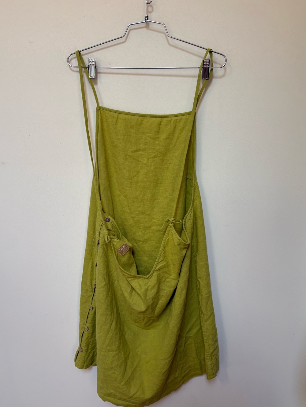 NWOT Free People Free-est Beachside Cotton-Linen Mini Dress Size XL - Picture 8 of 13